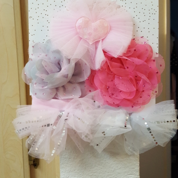 Little Girl's Ribbon Head Bands - Picture 3 of 6